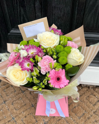 Eternal Charm - What could be more perfect than this fabulous collection of quality flowers hand-tied and delivered in water.