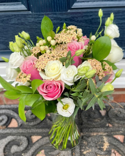 Hello - Say hello in style with this fabulous hand-tied. Why not take the opportunity to be spontaneous and surprise them today with a stunning flower delivery by their local florist.